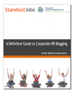 corporate HR blogging